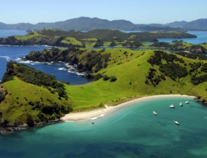 Bay of Islands aerial views